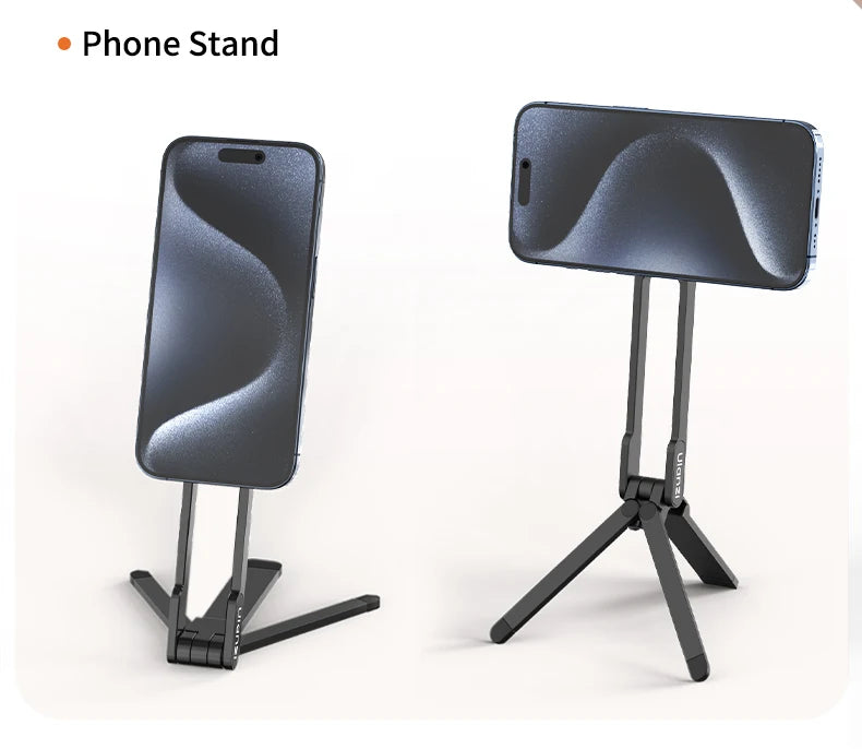 ULANZI MA30 Magnetic Phone Tripod Stand for iPhone 16 Samsung Xiaomi Huawei Vivo OPPO Magsafe Aluminium Smartphone Mini Bracket