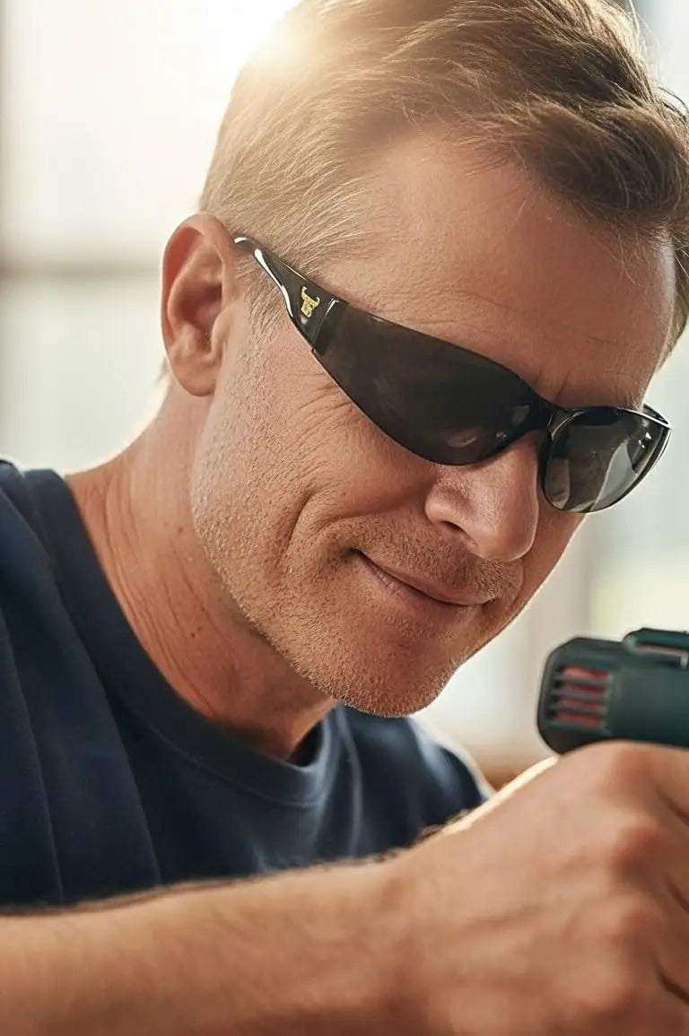 Impact-Resistant Safety Goggles with UV Protection, Anti-Scratch & Ballistic-Resistant for Eye Safety