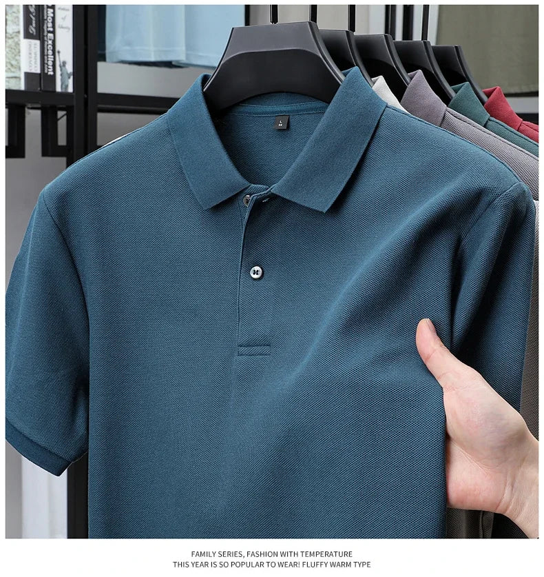 Polo 100% Algodón para Hombre | 19 Colores | Golf y Deporte | Acabado Sedoso 👔