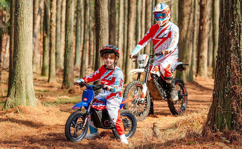 Moto Eléctrica Off-Road RFN Warrior para Niños | Multi-Velocidad | 4-8 Años 🏍️ - Firu Total Sales