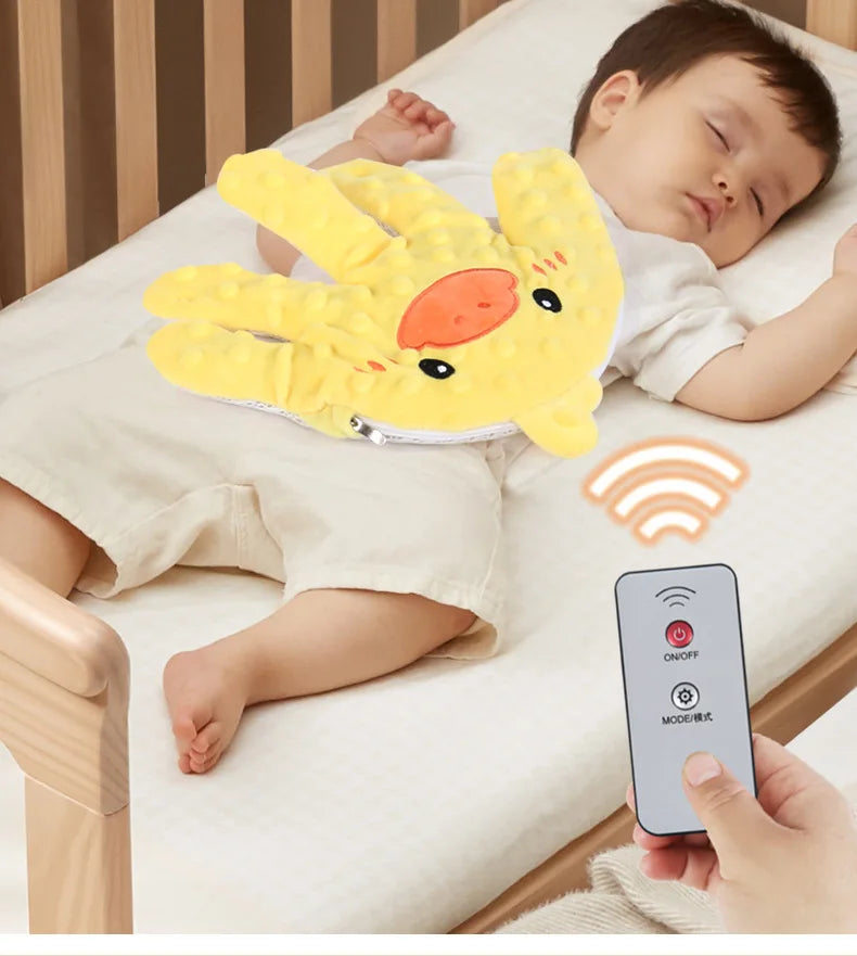 Almohada Palma para Bebé Recién Nacido | Ayuda para Dormir con Control Remoto