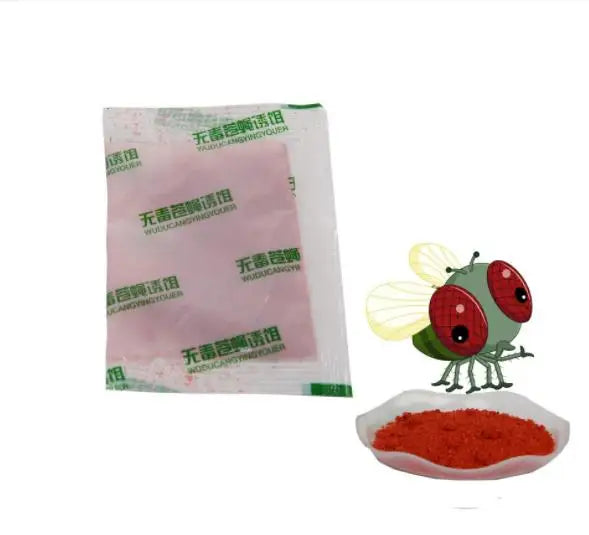 Cebo para Moscas No Tóxico Harina de Hueso | Sin Pesticidas | Control de Plagas | 5/10 Packs - Firu Total Sales