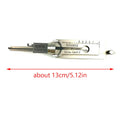 【AD】2-in-1 Stainless Steel Key Decoder Portable Precision Hook And Pickup Hand Tool O-ring Pickup Kit Lock Decoder Repair Tools