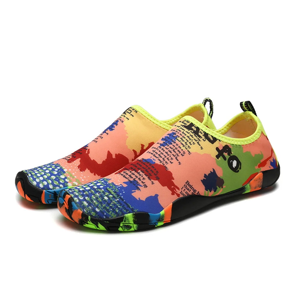 Quick-Drying Summer Water Shoes Unisex Seaside Beach Sock Barefoot Sneakers Men Swimming Upstream Sports Diving Aqua Shoes Women