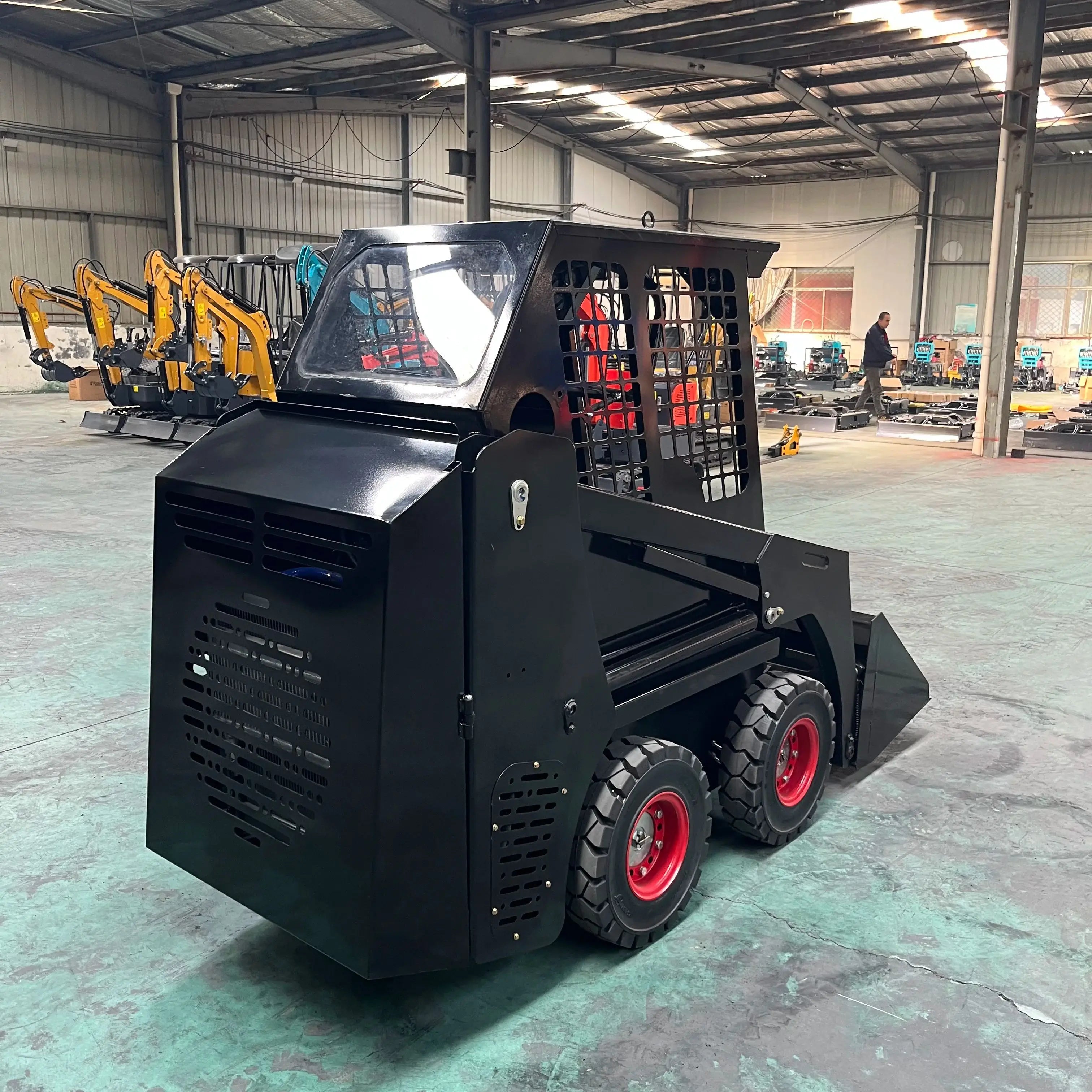 Best Selling New Design Multifunctional Diesel Loader Price Wheel Loader Household