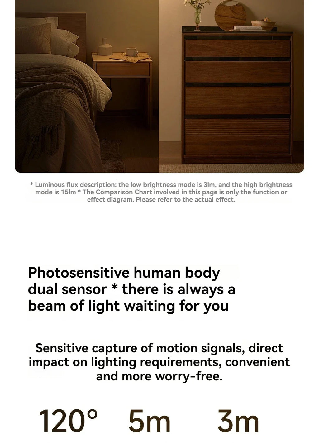 Xiaomi Mijia Night Light 3 Type-C Rechargeable 600mAh Dual Sensor Automatic Induction Brightness Adjustable Soft Night Lamps