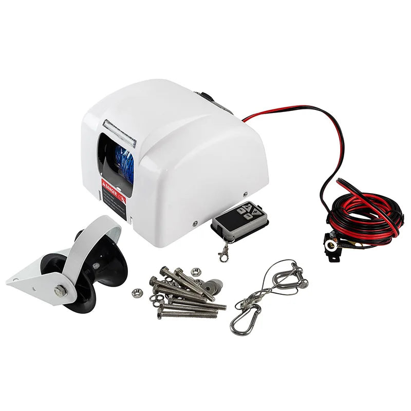 Electric Anchor Winch Marine Windlass Salt Water up to 45 LB Anchor