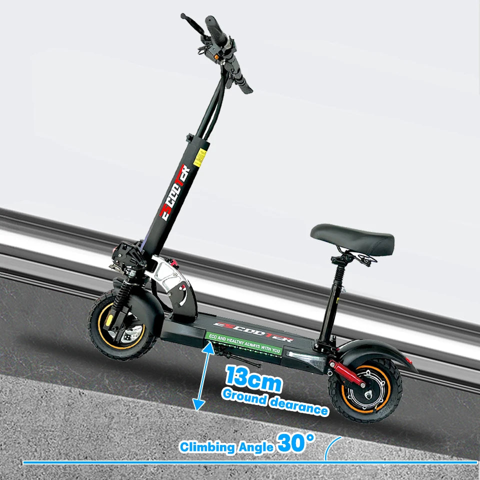 Scooter Eléctrico 800W Potente | 45KM/H | Llanta Off-Road | 45-55km Alcance 🛥️