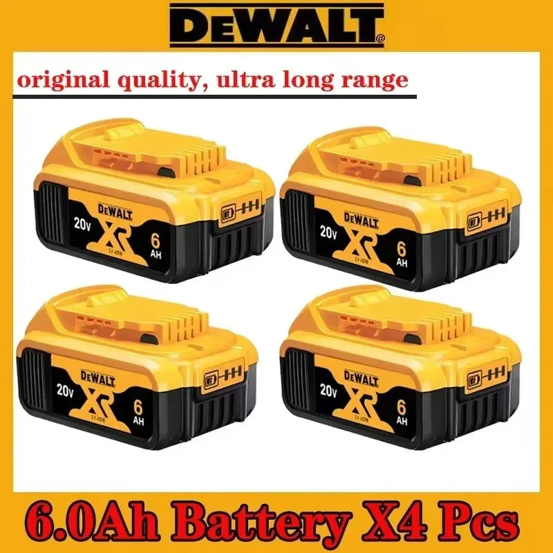 DeWALT Original Battery 20V/60V 6Ah 9Ah MAX FlexVolt for DeWALT DCB606 DCB205 DCB206 DCB209 DCB182 Power Tool