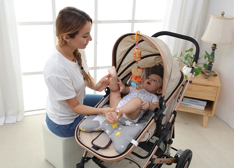 Baby Stroller Hanging Toys – Cartoon Animal Rattles