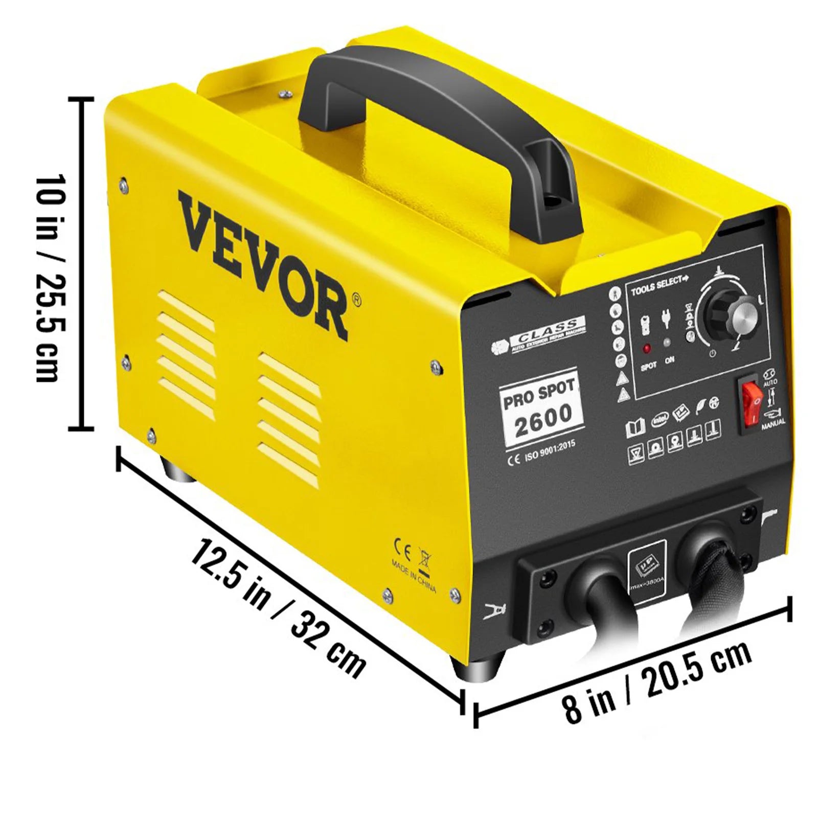 VEVOR Spot Welder Spotter 3500A Spot Welding Repair Machine GYSpot 2700 Dent Repair Machine Vehicle Panel Spot Puller