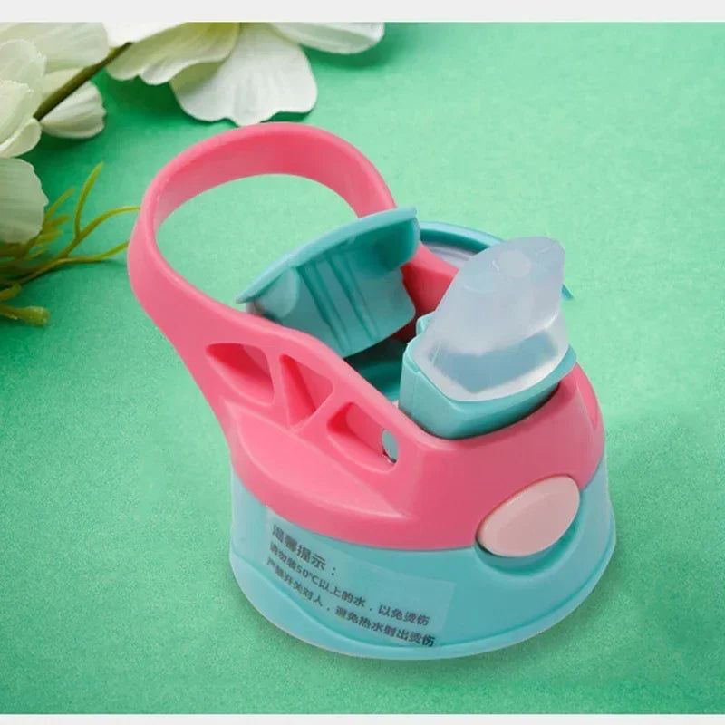 Vaso Sippy Cartoon para Niños con Pitillo | Antiderrame | Portátil Exterior 🍼