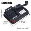 Double Rail Tobacco Rolling Machine Aluminum Alloy Cigarette Maker Injector Cigaret Filling 5.5/6.5/8mm Tube Smoking Accessories