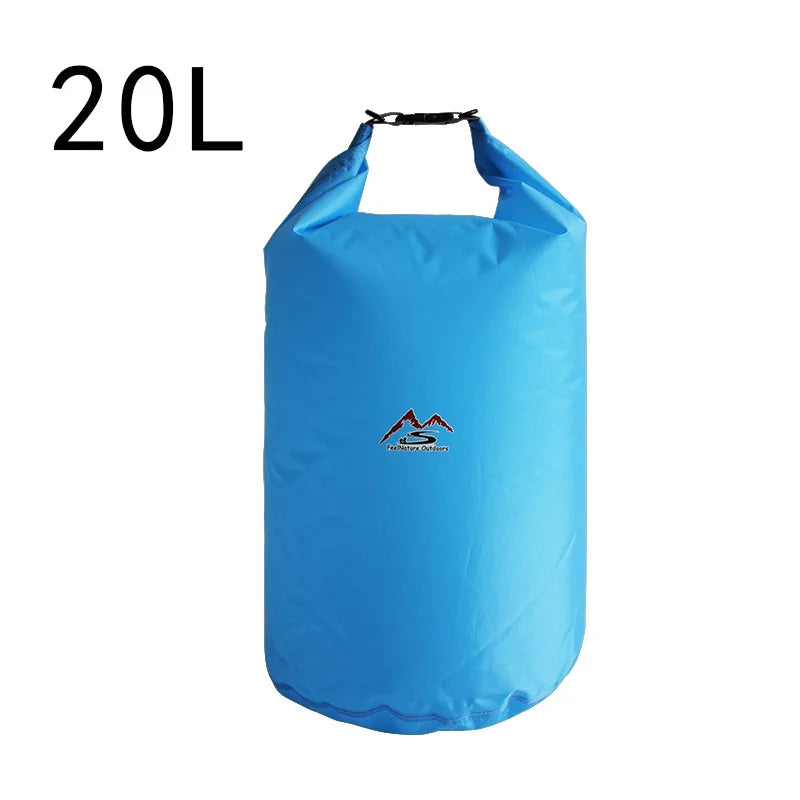 5/10/20/40/70L Waterproof Dry Bag Sack for Camping Drift Trekking Swimming Rafting Kayak River Fishing Outdoor Waterbag Storage