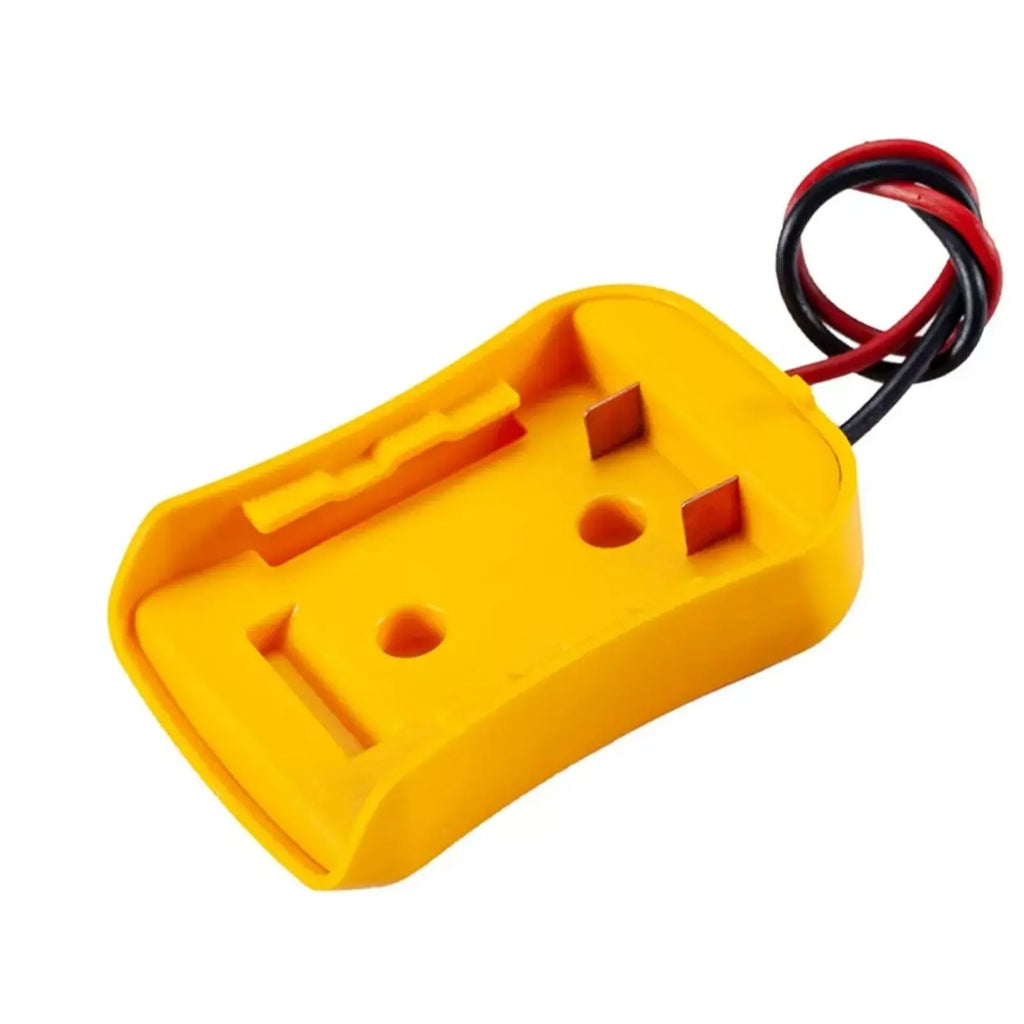 1Pc Power Connector Battery Adapter For DeWalt DCB184  DCCB204 18V/20V Max Battery Battery DIY Power Wheel Adapter Dock Holder