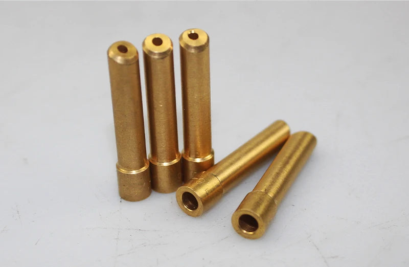 5PCS Wedge Tig Electrode Collet 1.0MM  1.6MM 2.4MM 3.2MM Length Argon Welding Consumable For WP17/18/26 Torch