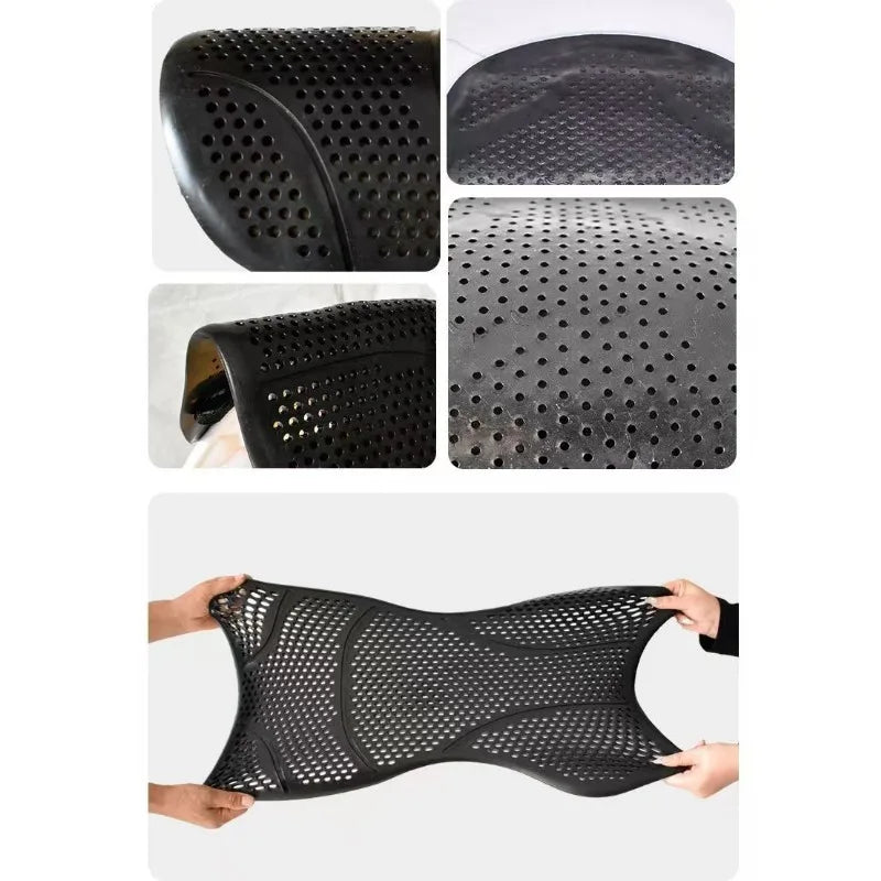 Equestrian Silicone Shock Absorption Balance Pad Anti-Slip Breathable Saddle Pad for Horse