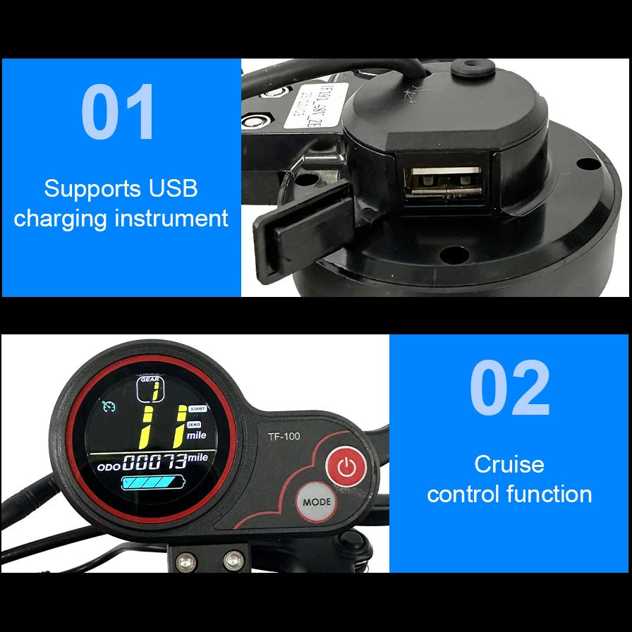 Scooter Eléctrico 800W Potente | 45KM/H | Llanta Off-Road | 45-55km Alcance 🛥️