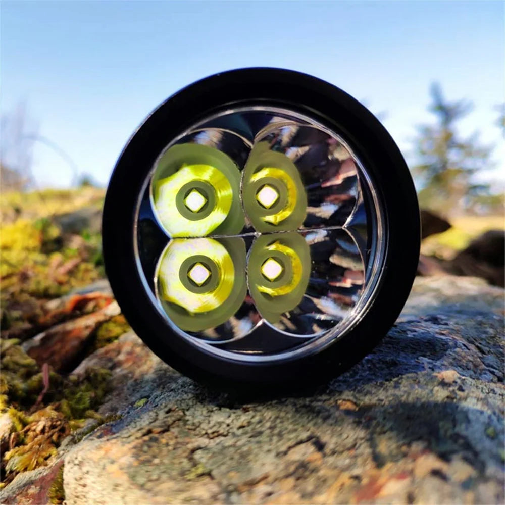 Linterna LED Sofirn SP36 Pro 8000lm | Recargable USB-C | 4 LEDs SST40