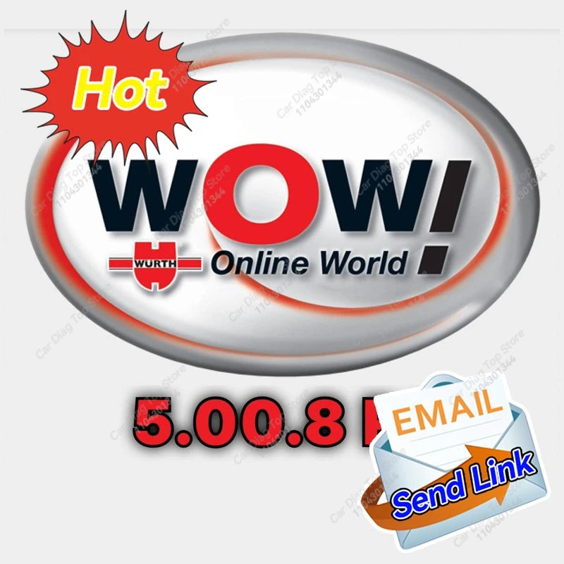 Hot For WOW V5.00.12 WOW 5.00.8 R2 diagnostics Software with Kengen For Tcs Multi-diagnostic Car Software Repair Data