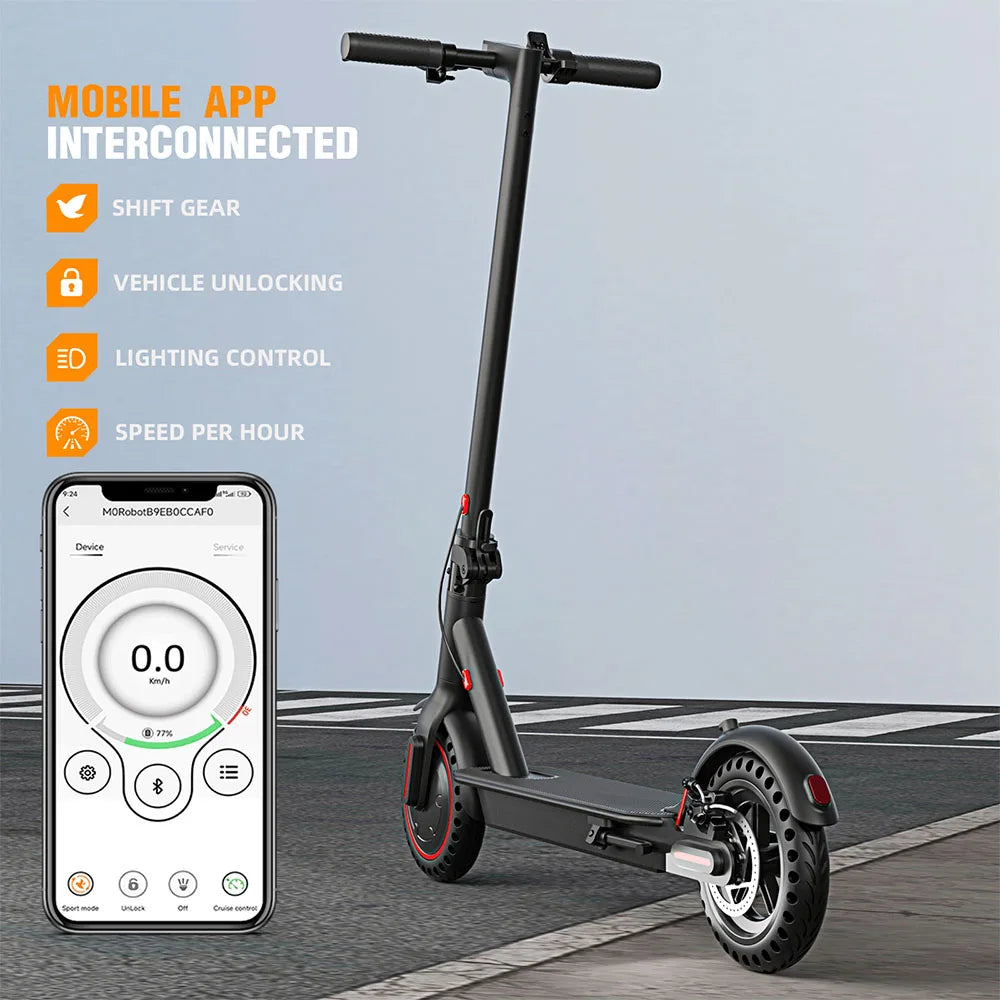 Scooter Eléctrico Plegable FREEBOY 350W | Llantas 8.5" | Freno Dual | App 🛥️