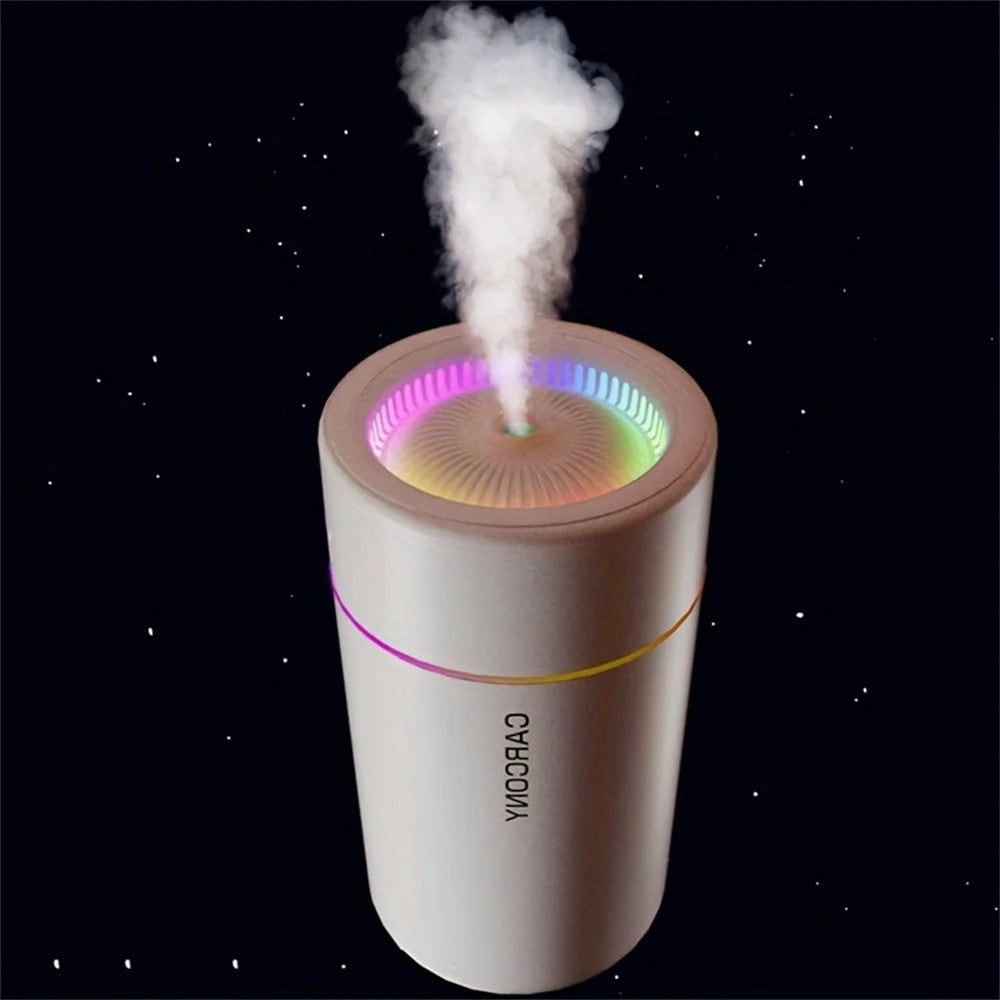 Humidificador de Auto con LED Colorido | Aromaterapia Ultrasónica | Dormitorio 💧