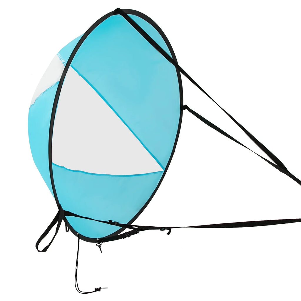 Large Size Durable Foldable Paddle Boardsail Downwind Kayak Sail Utilizes Wind Power for Easy Sailing