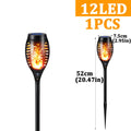 Antorcha Solar 96 LED Efecto Llama Bailarina ZTree | IP65 | Jardín y Patio Exterior - Firu Total Sales