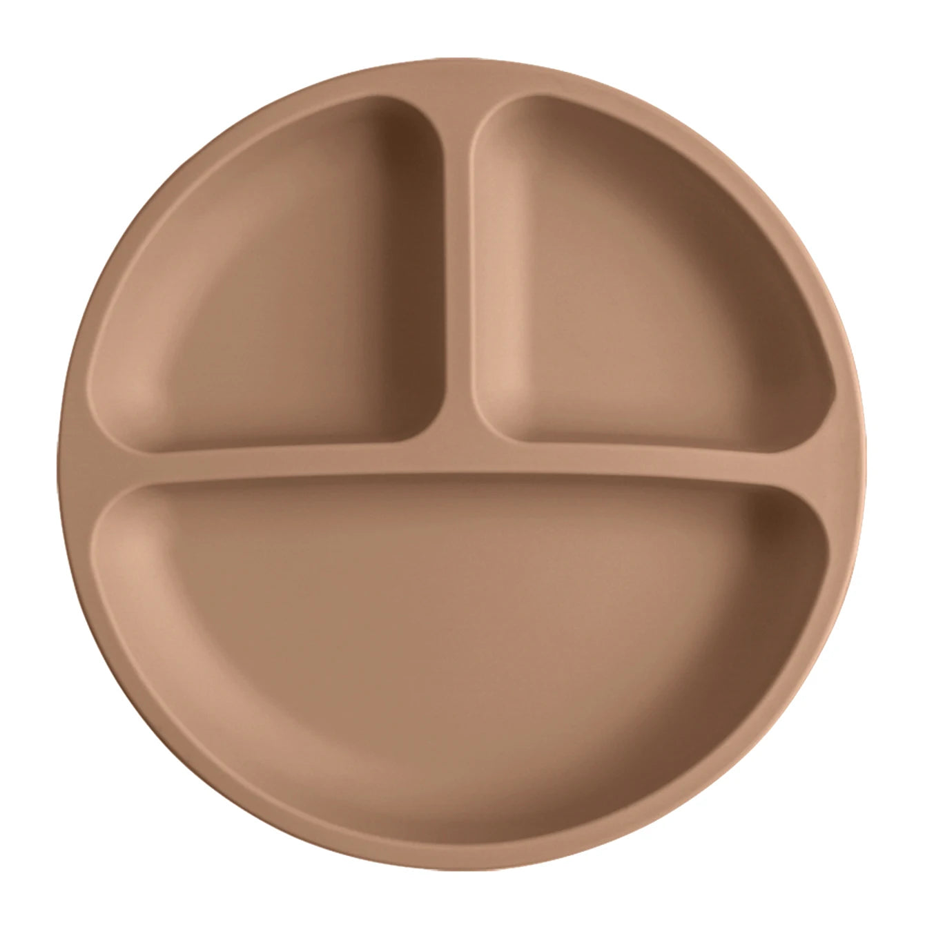 Plato de Silicona con Ventosa para Bebé | Sin BPA | Entrenamiento de Comida 🍼 - Firu Total Sales