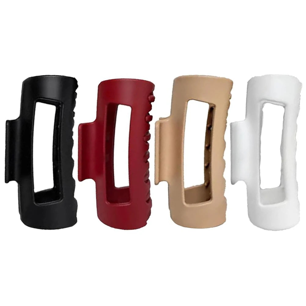 Silicone Soft Claw Clip Nonslip Elegant Hair Clip Flexible Trendy Hair Accessories for Thick Or Fine Hair