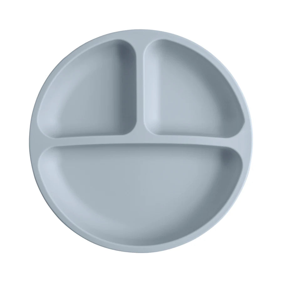 Plato de Silicona con Ventosa para Bebé | Sin BPA | Entrenamiento de Comida 🍼 - Firu Total Sales