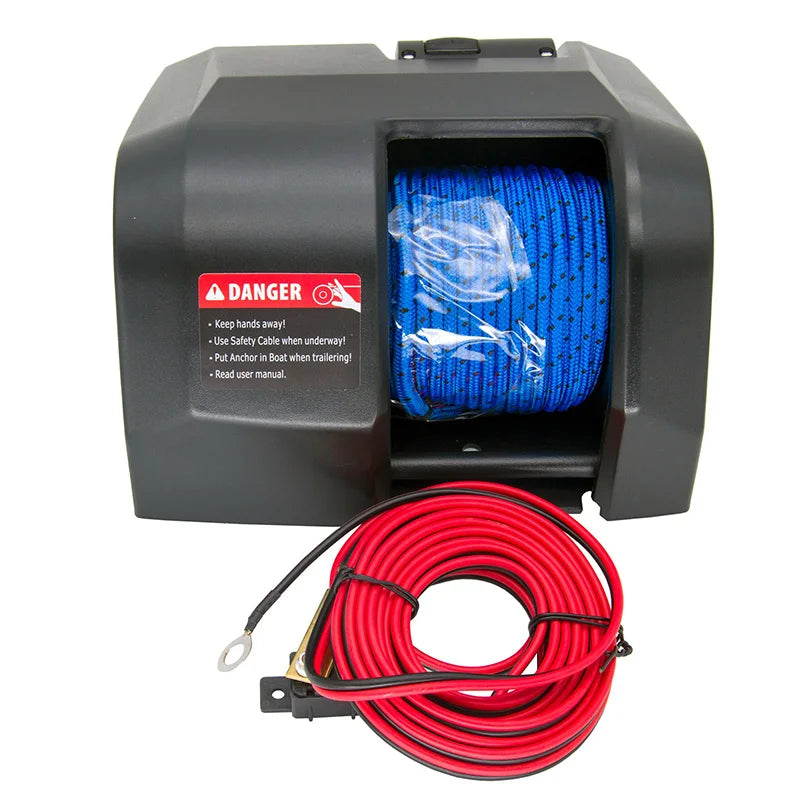 Boat Electric Anchor Winch Marine Saltwater Electric Anchor With Wireless Remote 25 LBS