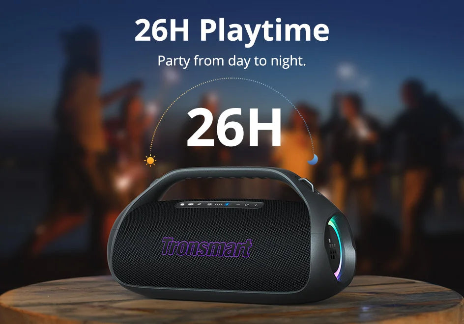 Tronsmart Bang 2 Speaker Bluetooth Wireless Portable Speaker with 90W, 2.1-Channel Clarity, 26H Playtime, Snyc 100 Speakers