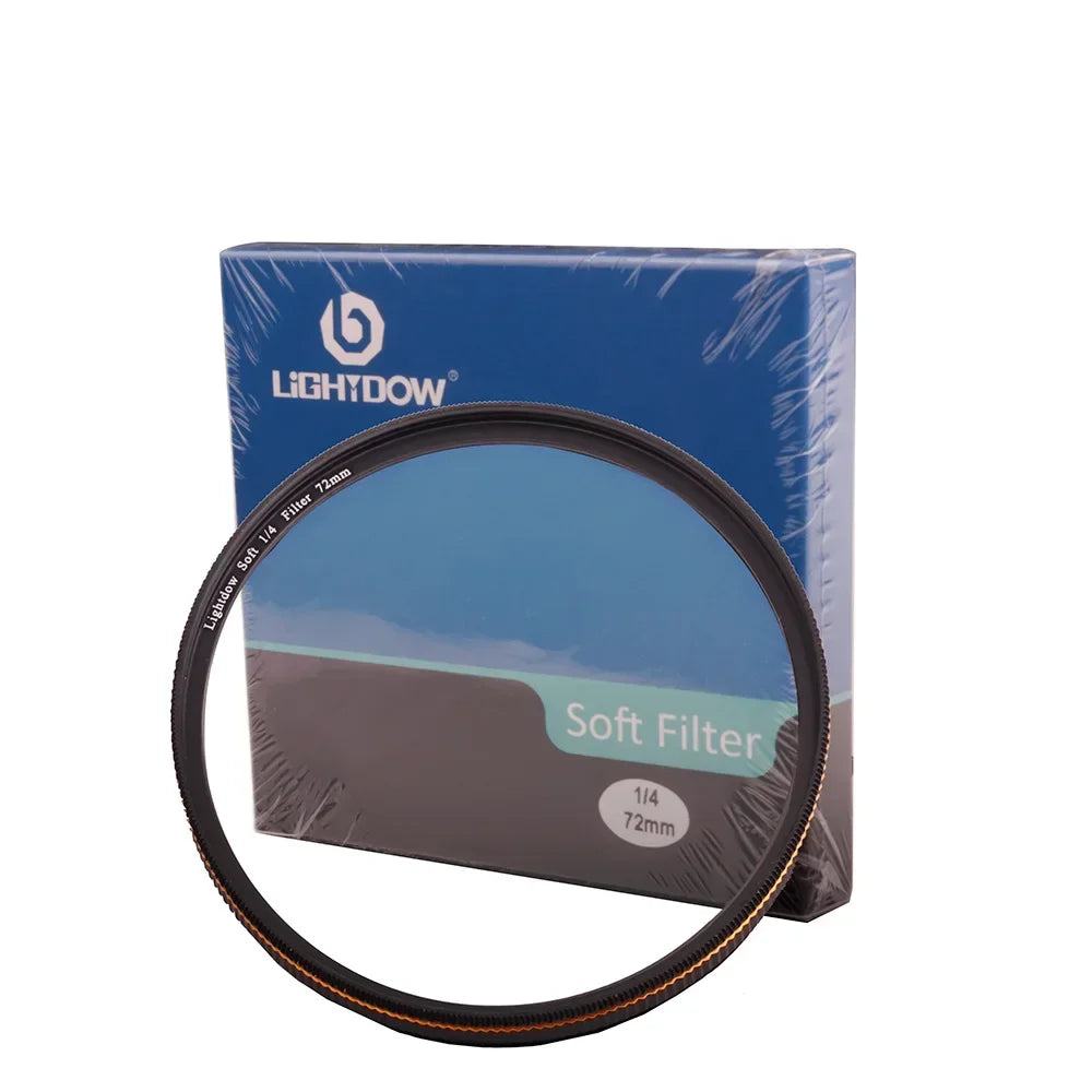1/4 White Mist Camera Filter Soft Diffusion Dreamy Cinematic for Canon Nikon Sony Camera Lens 49mm 52mm 55mm 58mm 62mm 67mm 72mm