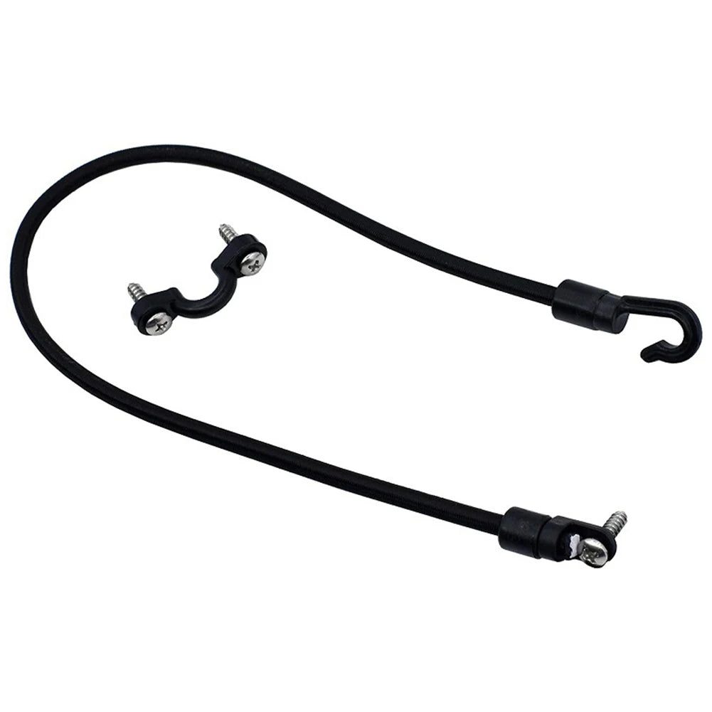 Boat Fishing Rod Tamer Holder Portable Elastic Rope Hook Fixing Buckle Set Deck Mount Connector for Kayak Marine Boat