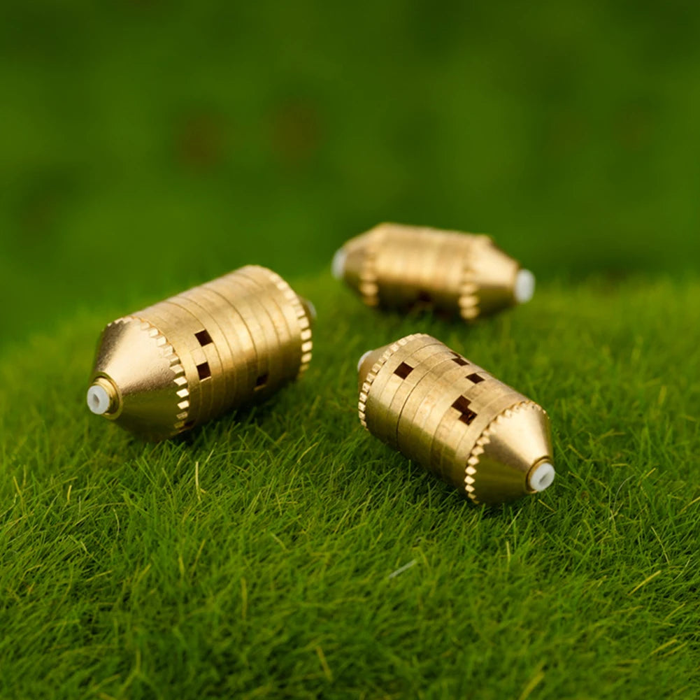 3Pcs Fishing Sinker Weights Fishing Sinkers Fishing Tackles Carp Fishing Sinkers Copper Fishing Weights for Saltwater Freshwater