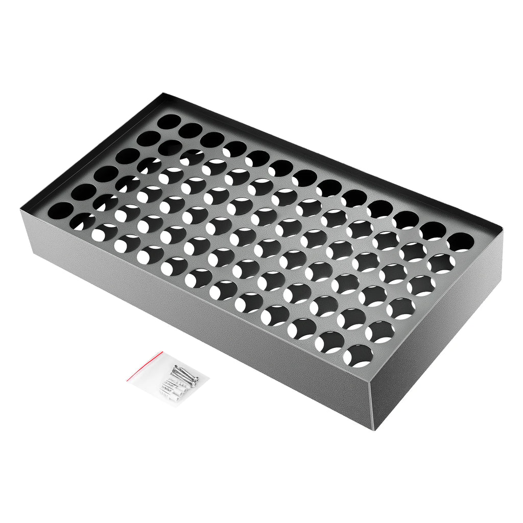 78 Holes Tattoo Ink Holder Rack Wall-mounted Cartridge Organizer Vertical Display Stand for Pigment Bottle