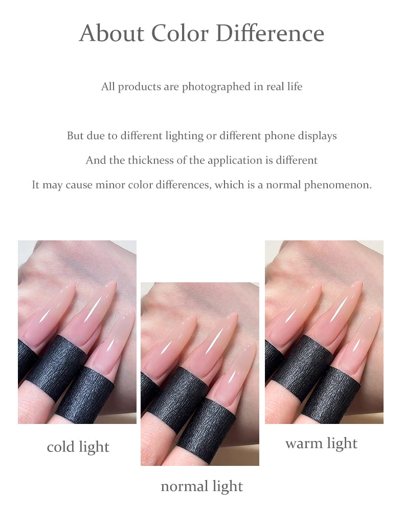Esmalte Jelly Ice Nude Peelable UV/LED 15ml | Sin Formaldehído | Salón y DIY 💅 - Firu Total Sales