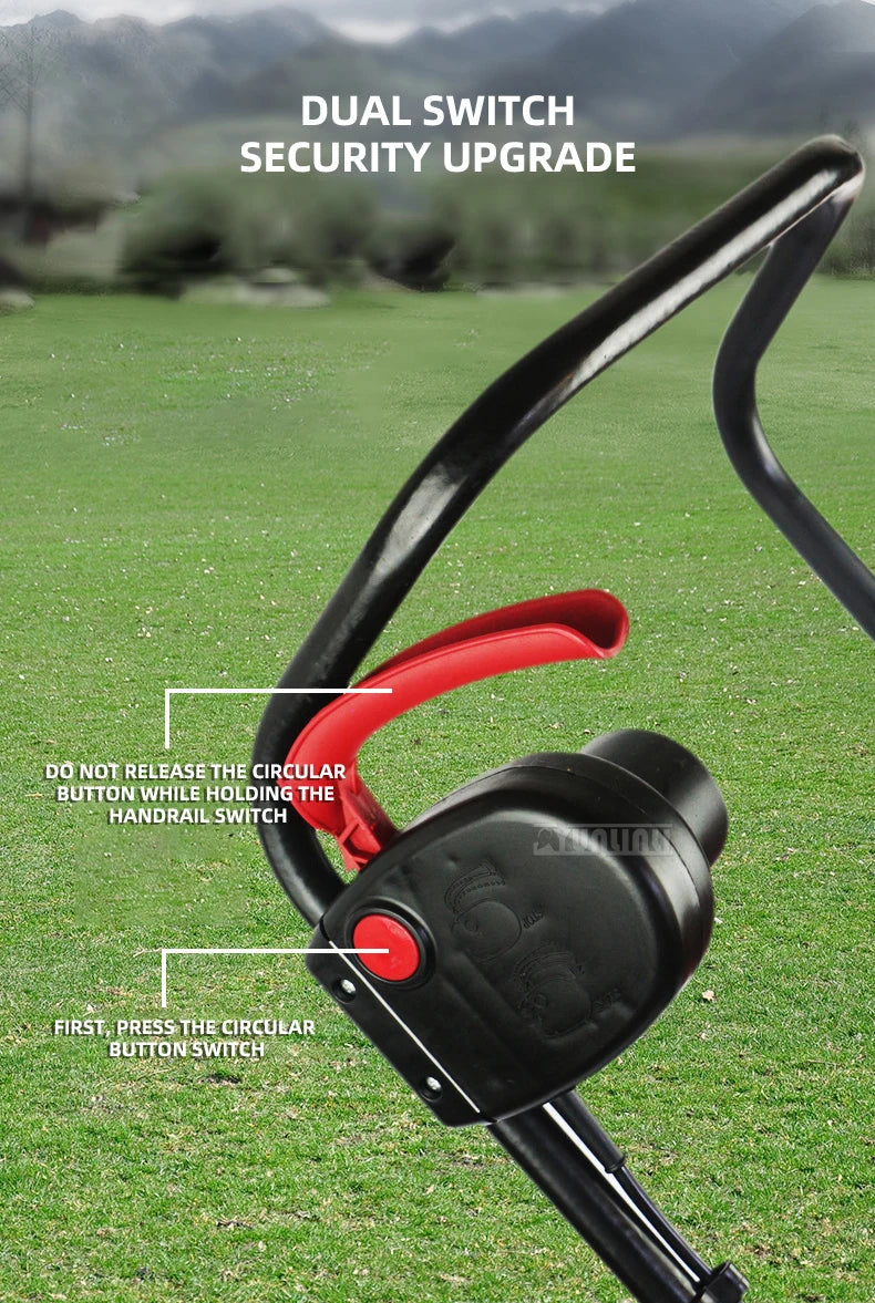 2026 Electric push lawn mower Garden weed trimmer High-power Grass mowing machine