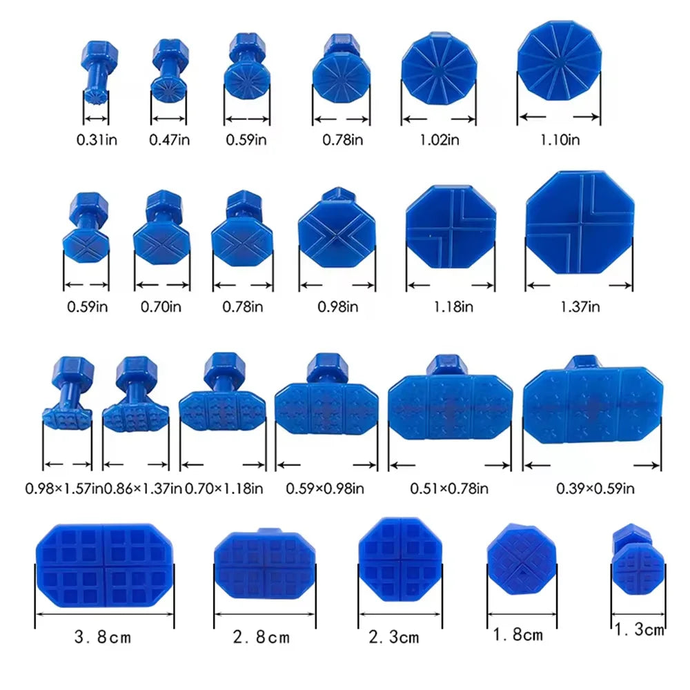 Automotive Tools Car Body Dent Repair Tool Metal Sliding Reverse Hammer Auto Dent Puller Removal Extractor Kit Suction Cup