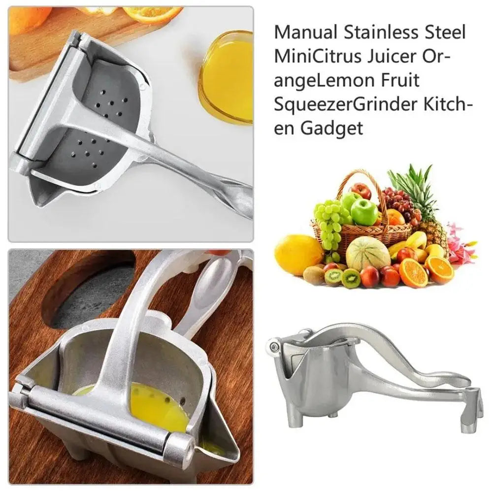 Exprimidor Manual de Limón Aluminio | Prensa Multifunción | Accesorio de Cocina