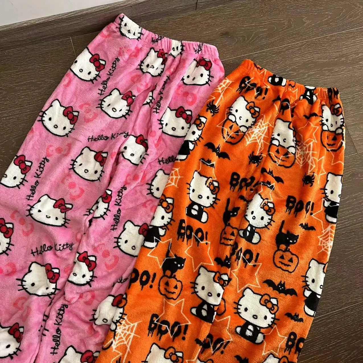 Pijama Hello Kitty Y2K para Mujer | Franela Suave | Pantalon de Casa Cartoon 💕 - Firu Total Sales
