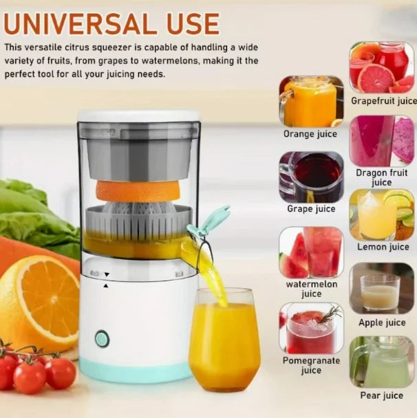 Electric juicer for separating dregs and juice Portable household+orange juice machine Fresh squeezing is super practical.