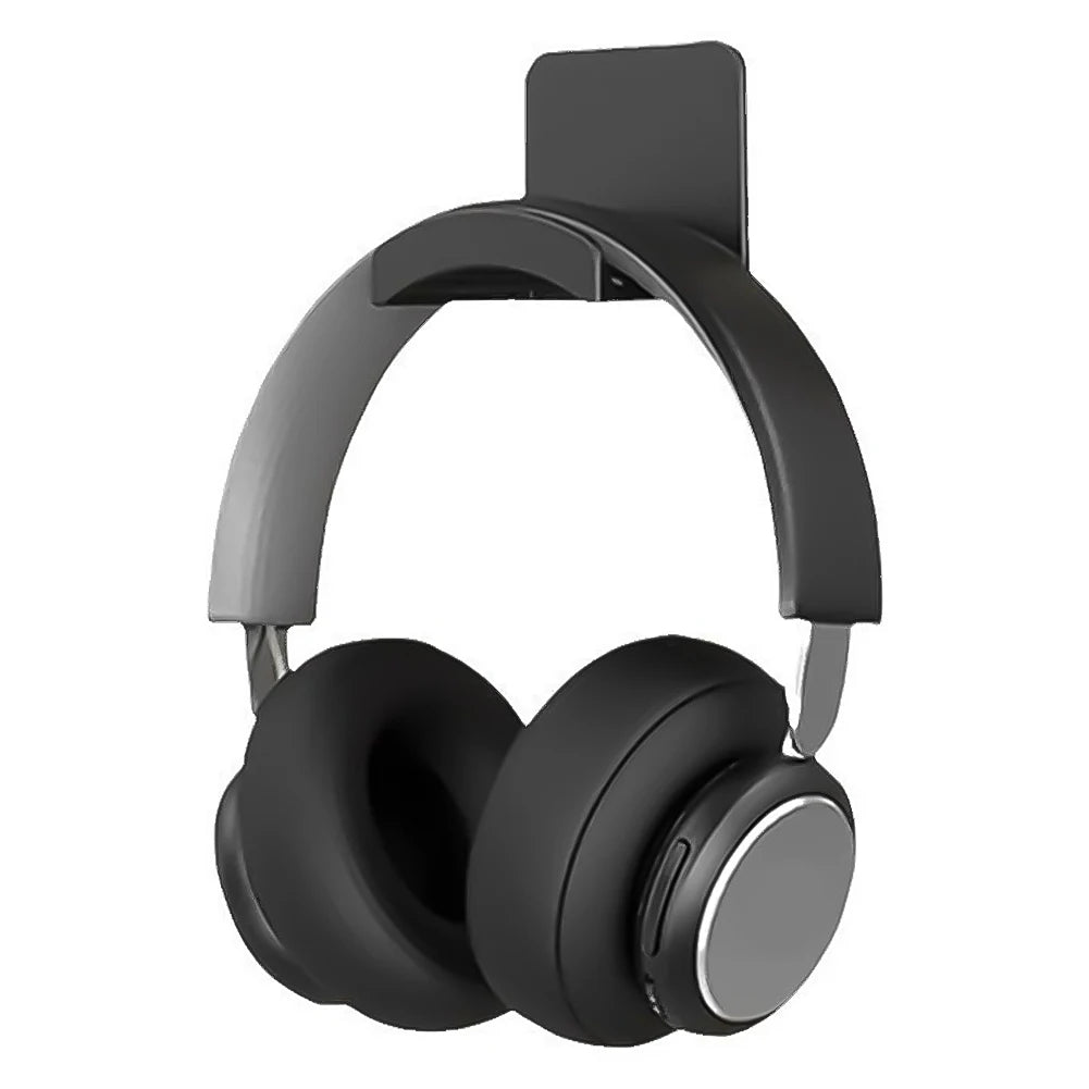1-5PCS Universal Headphone Stand Adhensive Plastic Wall Mount Hanger Under Desk Headset Rack Holder Support for Gaming Earphone