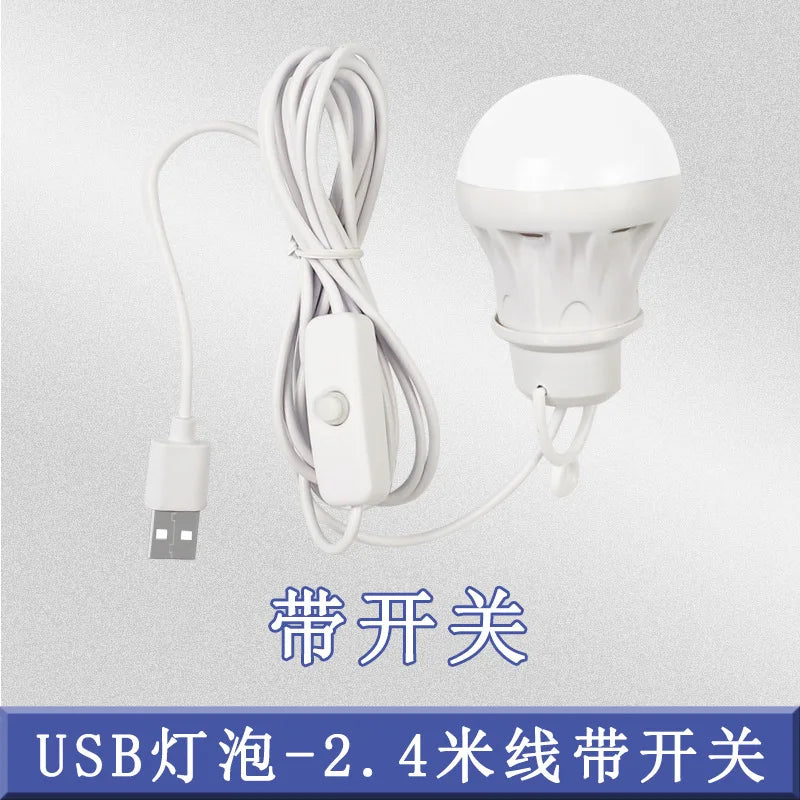 ZK50 LED Portable USB Camping Light 5W | Student Reading | Outdoor Pendant Lamp
