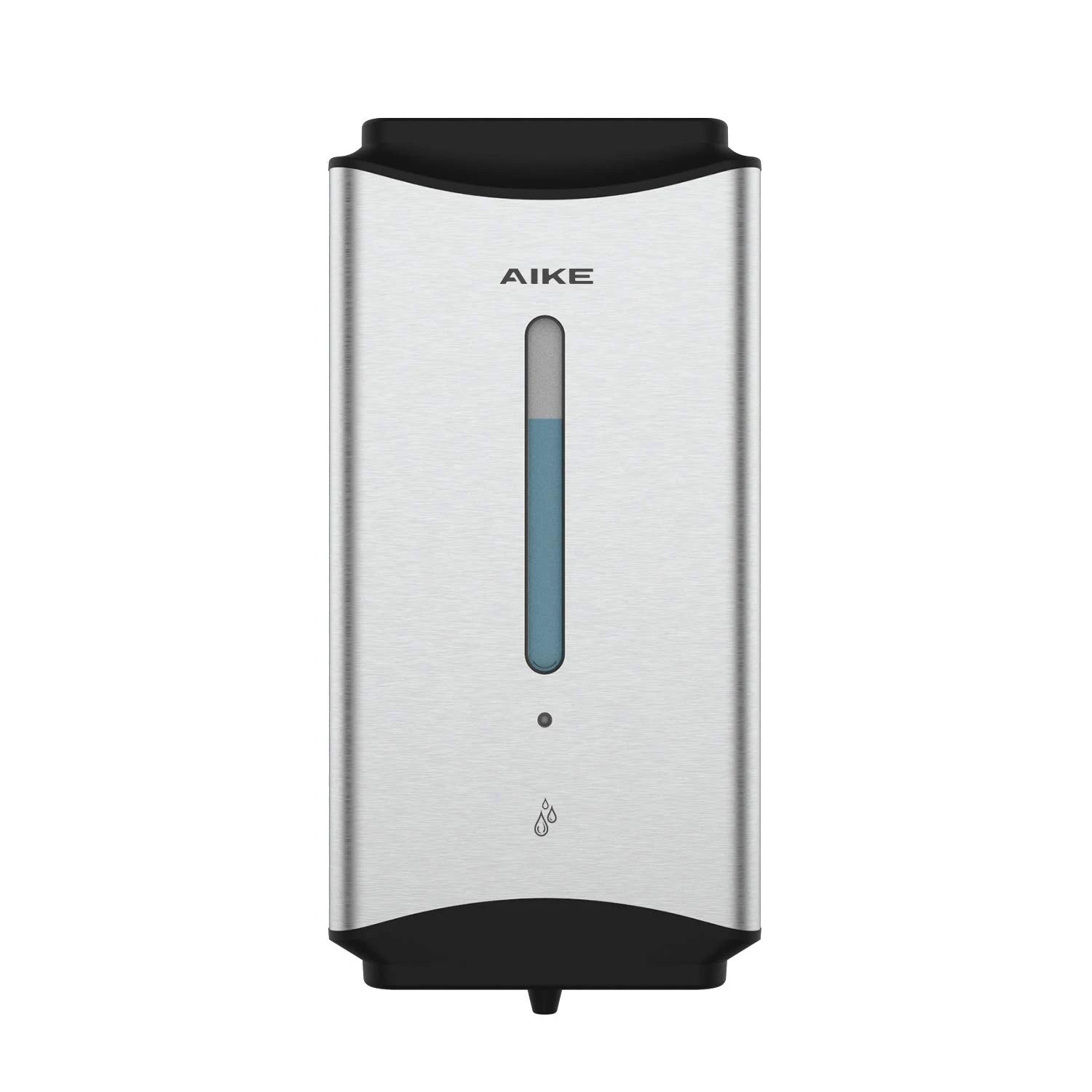 AIKE 1100ML Automatic Liquid Soap Dispenser Bathroom Hand Sanitizer Liquid Dispenser Stainless Steel Wall Mounted Soap Dispenser