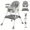 Silla Alta Plegable para Bebé E500 | Almohadilla Antideslizante y Porta Juguetes