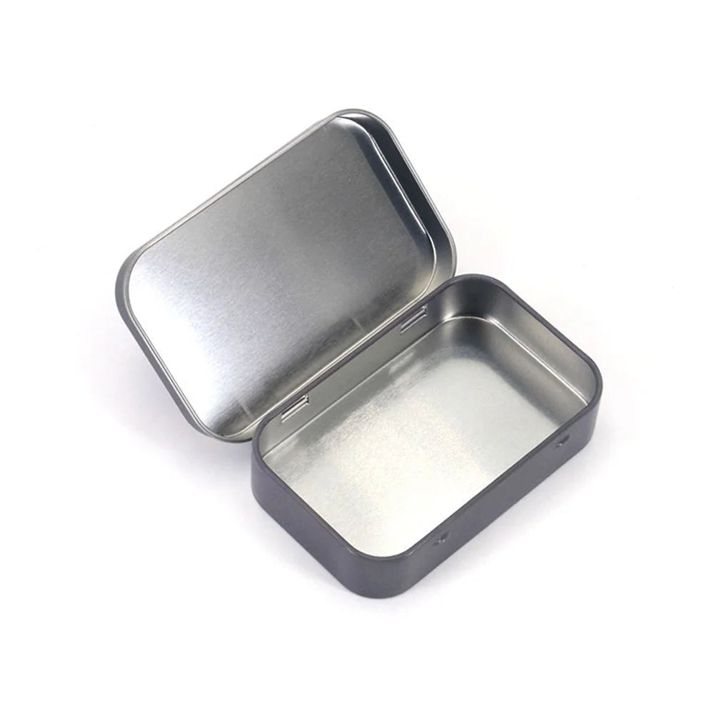18cmX12.5cm Classic Rolling Tray & Portable Metal Tin Strong and Sturdy Metal and Equipped with cigarette paper filter(100)