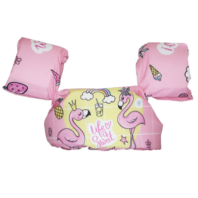 Baby Float Arm Sleeve Floating Ring Safe  Buoyancy Vest Kid Swimming Equipment Armbands Swim Foam Pool Toys Life Vest