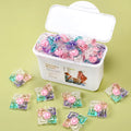 100/50Pcs Multi-purpose Strong Detergent 5 in 1 Detergent Liquid Capsule Ball Laundry Scent Fragrance Beads for Home Dormitory